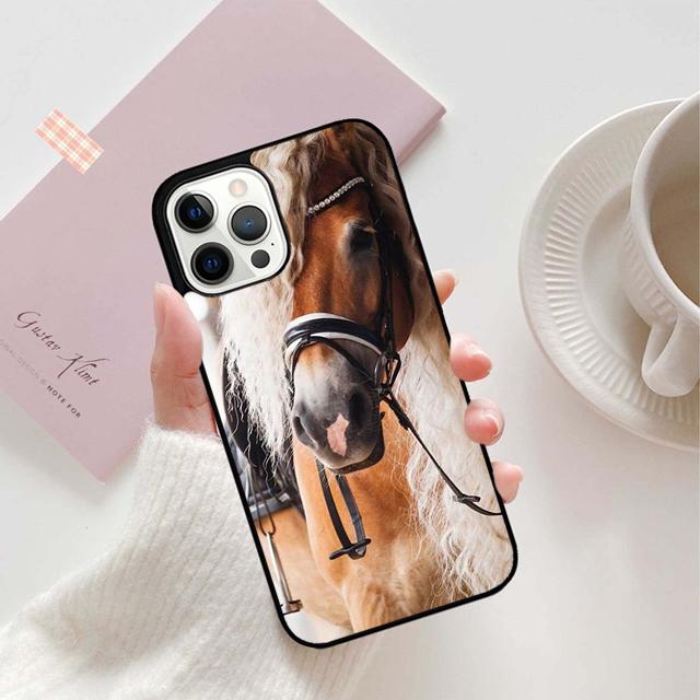

Чехол для телефона HORSE BEAUTIFUL для iPhone 5 6 7 8 Plus X XR XS SE2020 Apple 11 12 13 mini Pro Max Galaxy S10 S20 S21 iPhone 5 5S SE