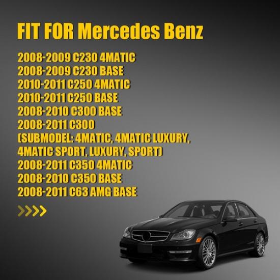 Driver Passenger Mirror Side Glass Heated Fits Mercedes C230 C250 C300 C350 C63