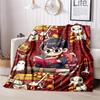 1PC science fiction themed Harry Potter printed blanket, all season lightweight home office outdoor nap multifunctional blanket