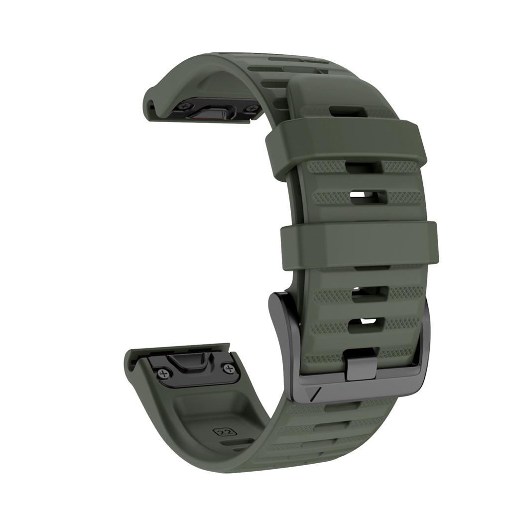 Two Tone Silicone Watch Band QuickFit 22mm 26mm For Garmin Epix Pro Gen 2 47mm 51mm/Fenix 7X 7 Pro/Quatix 6 6X 5X Strap Bracelet