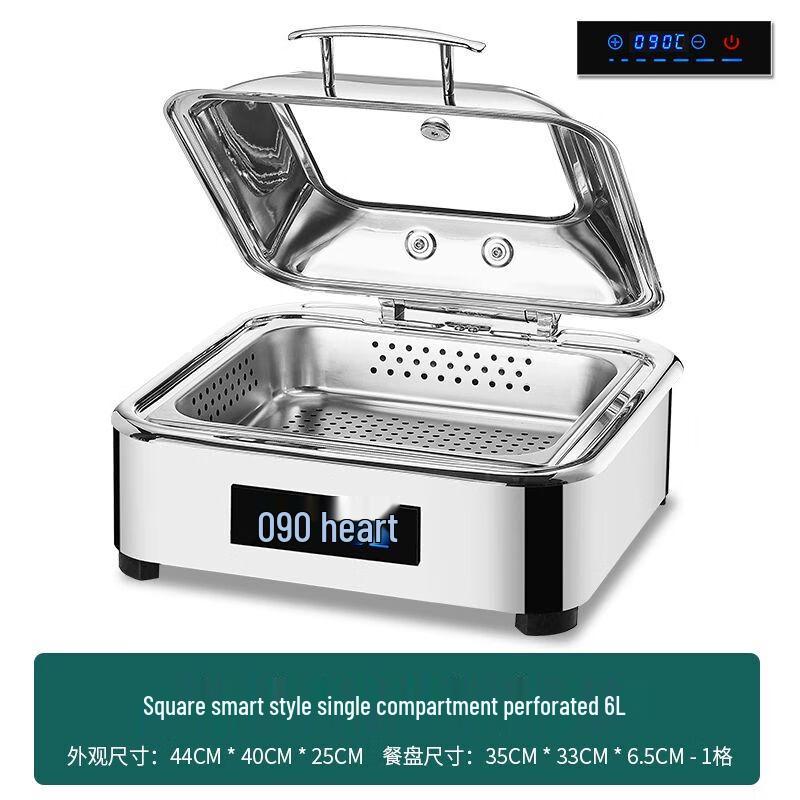 Электрический подогреватель для буфета из нержавеющей стали