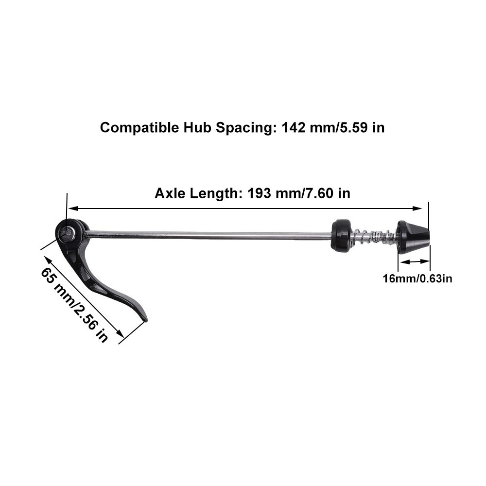 Aluminum Alloy, CrMo Steel Mountain Bike Quick Release Skewer Quick Release Skewer Bike Repair