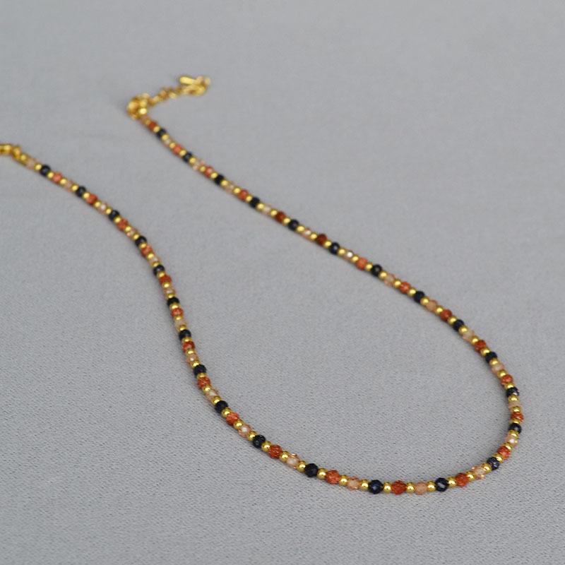 

Литература и искусство, Простой и элегантный, Цветные блоки, Золотой песок, Синий песчаник, Бусины, Простой темперамент, Легкое роскошное ожерелье, Цепочка на ключицу