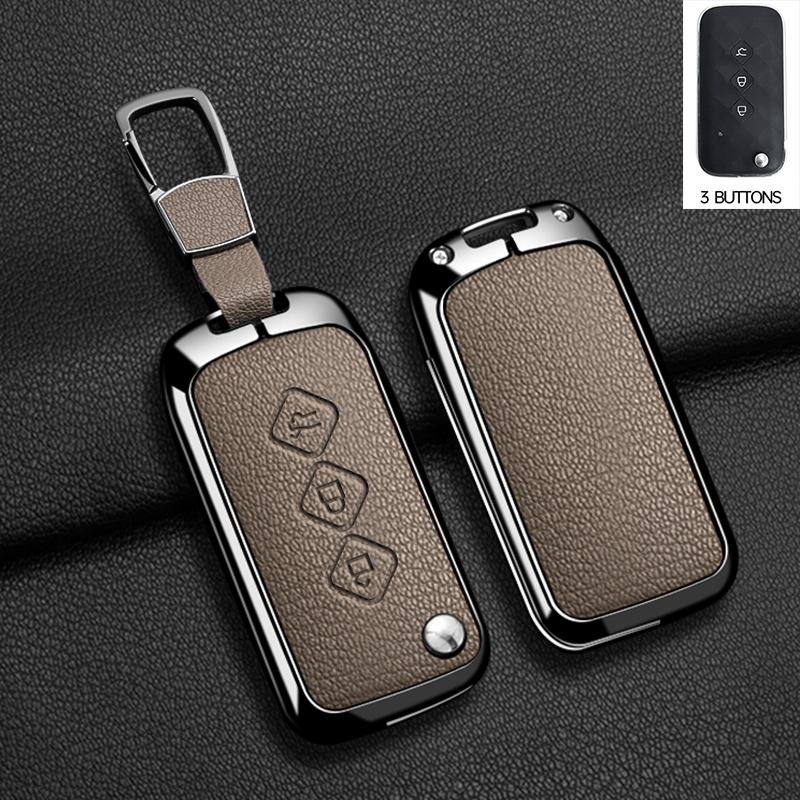 Zinc Alloy Remote Car Key Case for Wuling Hongguang S Baojun 510 730 360 560 RS-5 530 630 Chevrolet AveoTrax Groove Captiva 2024