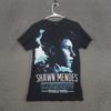 Shawn Mendes Illuminate World Tour Shirt Mens Small Black Graphic Concert Tee Unisex T-Shirt
