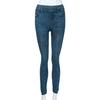Pantaloni in denim da donna, leggings aderenti da tasca, fitness, taglie forti, lunghezza jeans