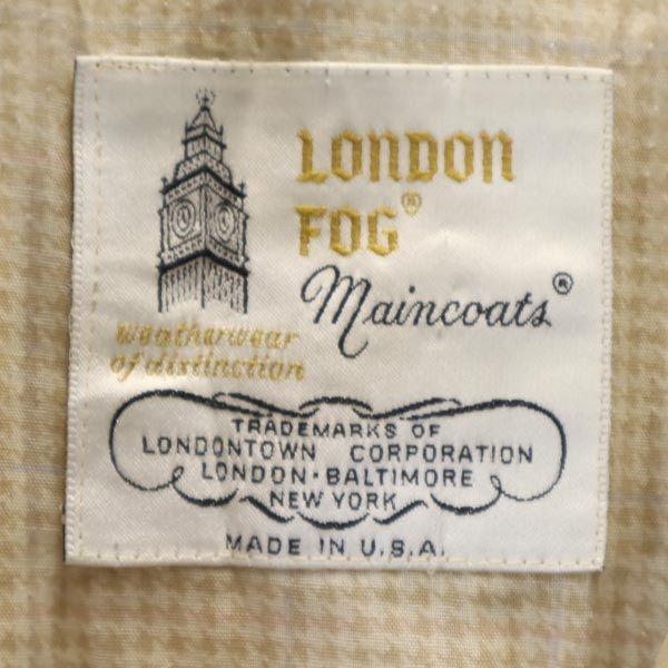 LONDON FOG 80s Made in USA Vintage trench coat 8 beige Women Used