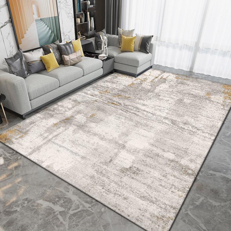Modern Abstract Carpet 7 Color Variations Soft Texture Rug Stain Resistant for Living Room Bedroom Office Home Decoration