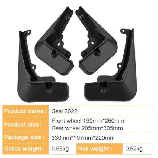 For BYD Seal - mudguard, Splash proof mudguard, front and rear wheel fender
