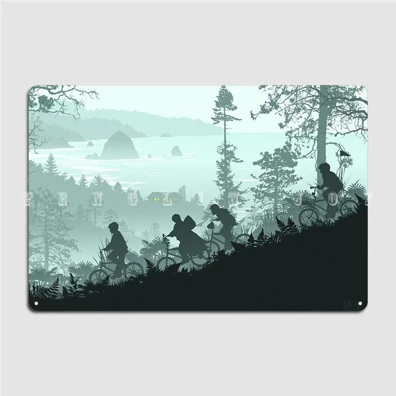 Goonies Never Say Die Metal Sign Party Personalized Wall Cave Wall Decor Tin Sign Posters 20x30cm