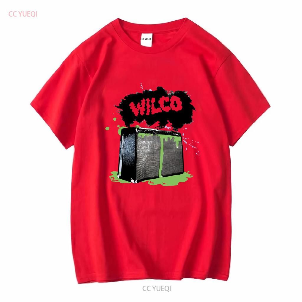 Seltenes Wilco Tour-Band-T-Shirt aus Baumwolle, alle Größen S bis 5XL, Vintage-Waschung, lässig, leicht grafisch, modisch, stylisch, weich