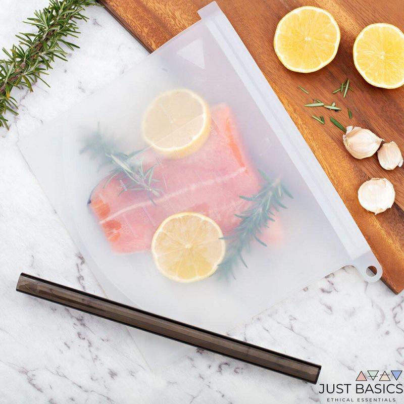 Kitchen Vacuum Sealing Bag for Food Storage - Silicone Fresh-Keeping for Fruits & Vegetables
