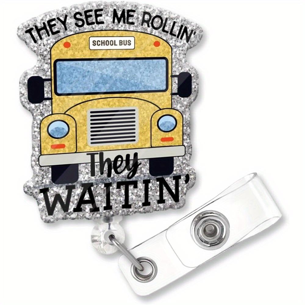 Educated Drug Dealer  Badge Reel. Rose gold glitter clip for pharmacists & nursing students. прозрачный