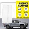 Fit 2015- Chevy Colorado GMC Stainless Steel Canyon Chrome Pillar Post Trim