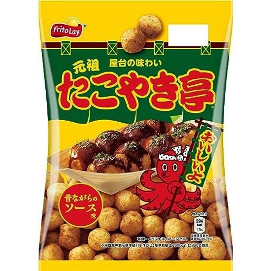Calbee Ganso Takoyaki-tei Mukashi-nagara No Sauce Aji 55g