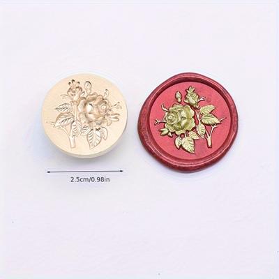 Special - Shaped Relief Fire Lacquer Seal Copper Heads, Ideal for Plant - Series Decoration,Special - Shaped Reliefs for DIY Enthusiasts