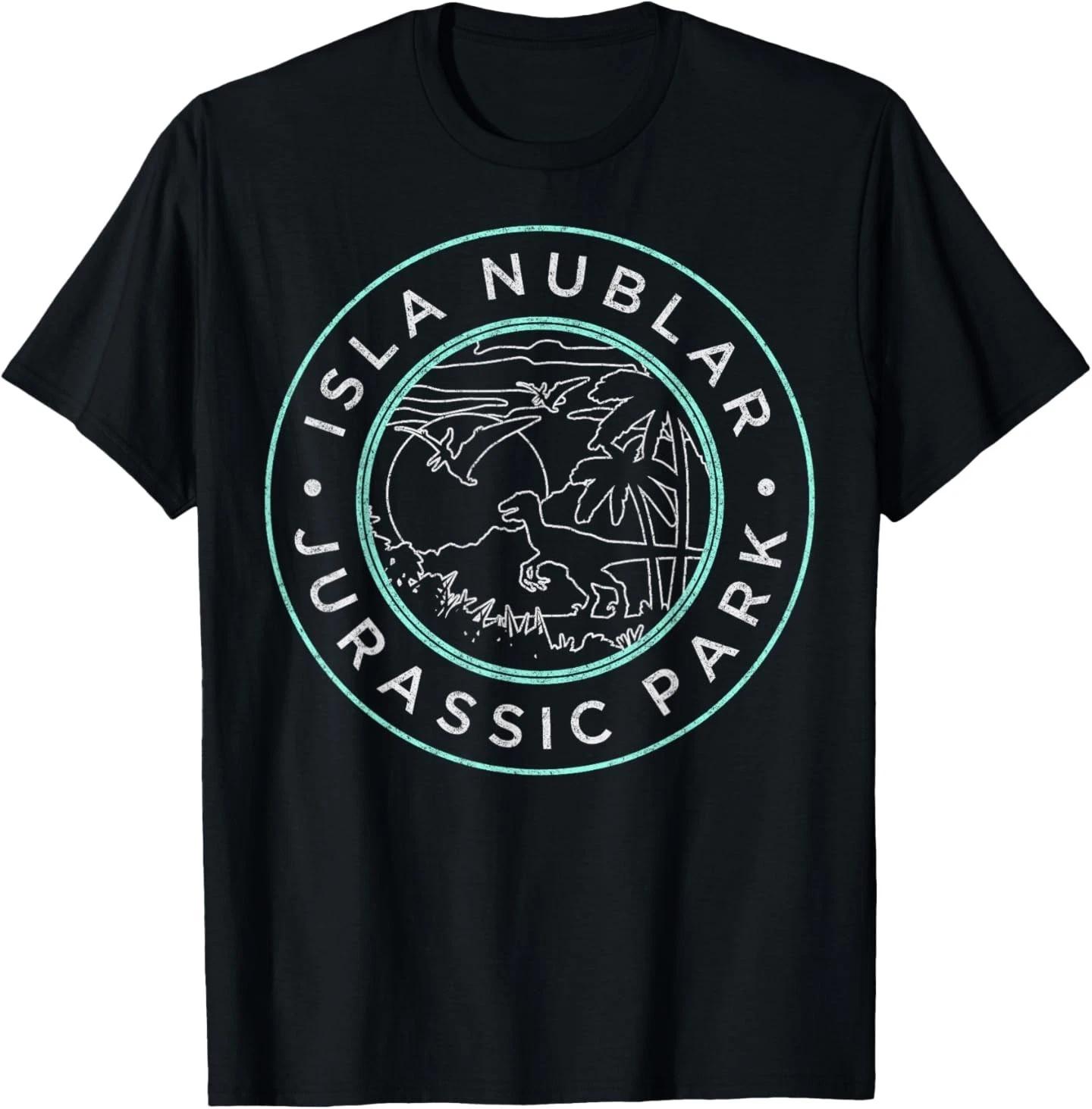 

Jurassic Park Isla Nublar Badge Retro T-Shirt XL