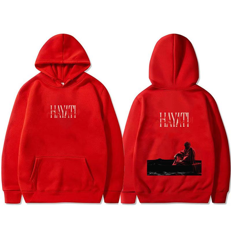 Rapper Niro Hayati Album Graphic Hoodie Men Women Hip Hop Fashion Pop Music Sweatshirt Man Vintage Hoodies