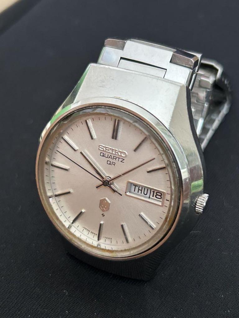 [USED] Seiko QR. 38 Quartz Vintage Watch in Working Condition