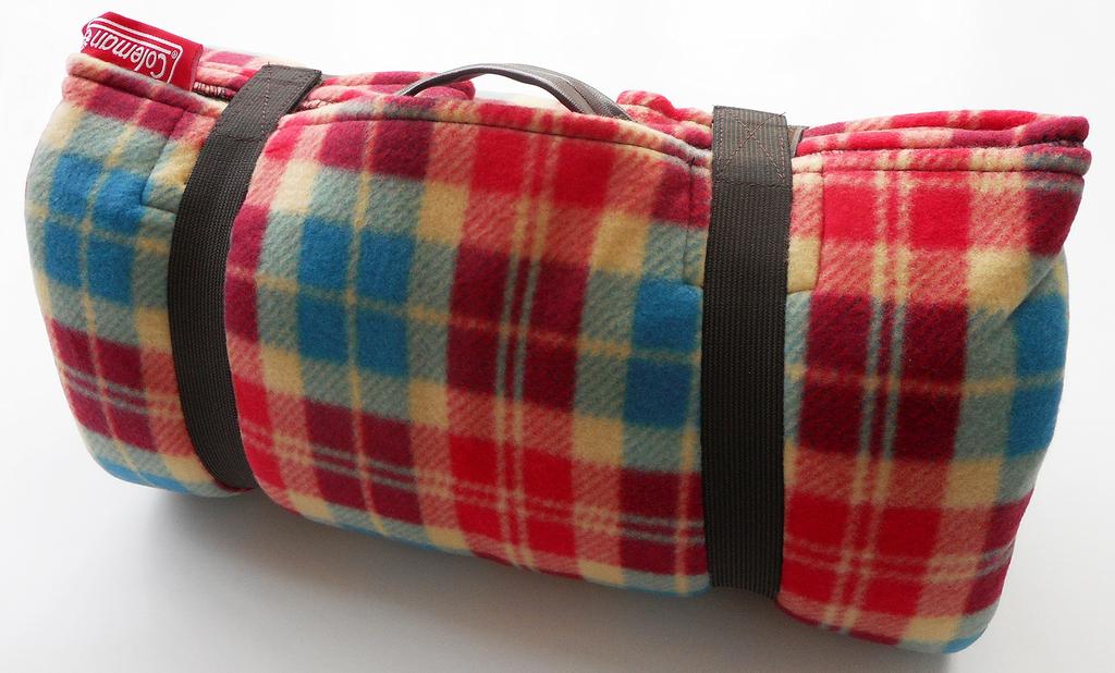 Coleman Fleece Fritidslaken 140 Rød Rutete 2000021174