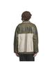 Adidas IJM07 Oversized Fit Woven Jersey Olive Beige Size Men's Full-Zip Top, Strata/Wonder (IK7353), J/L