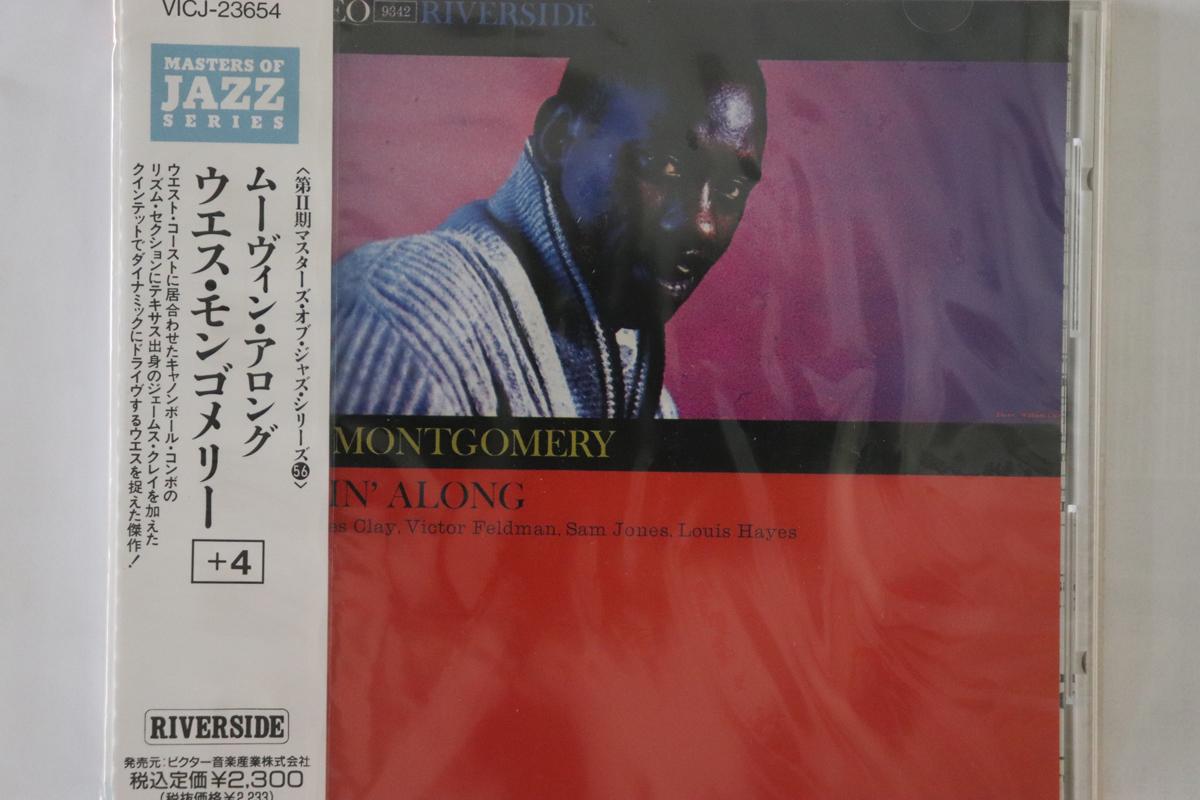 

CD WES MONTGOMERY - Movin Along VICJ23654 Riverside Recor 1991 Japan Obi Jazz Used