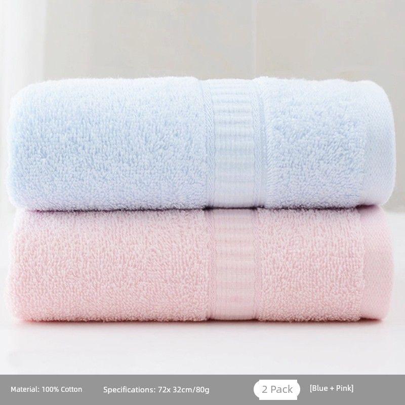 Water-Absorbing Bath Soft Comfortable Quick-Drying Pure Cotton Towel