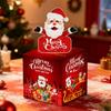 Christmas Money Box Pull-out Cash Gift Box DIY Holiday Money Gift Box with Transparent Bags Christmas Money Holder Pull Box for Kids Adults