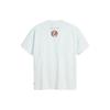 Levis X Grateful Dead Letter Print Short Sleeve T-Shirt Unisex T-Shirts Blue A1204-0002