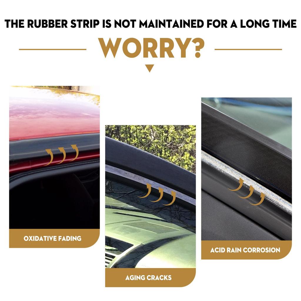 Rayhong Rubber Protectant: Anti-Aging, Polishing, Cleaning, and Stain Removal for Car Rubber