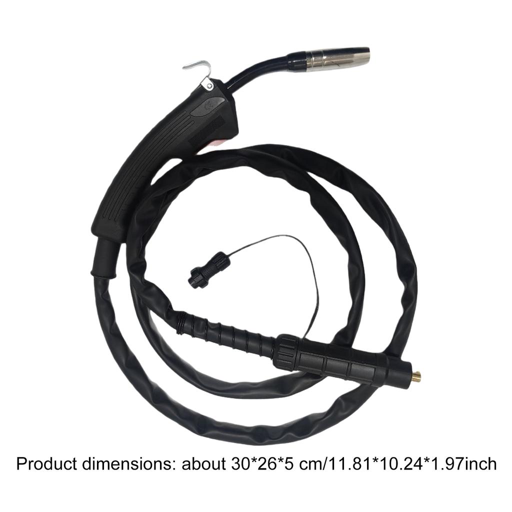 Semiautomatic F180 180A 14AK Airless Welding Gun 2 Meters MIG Welding Gun Torch Stinger Small Welding Machine Flux Cored Wire