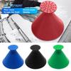 Car Snow Scraper Windshield Ice Remover Cone Shape Snow Shovel Winter Ice Scraper
