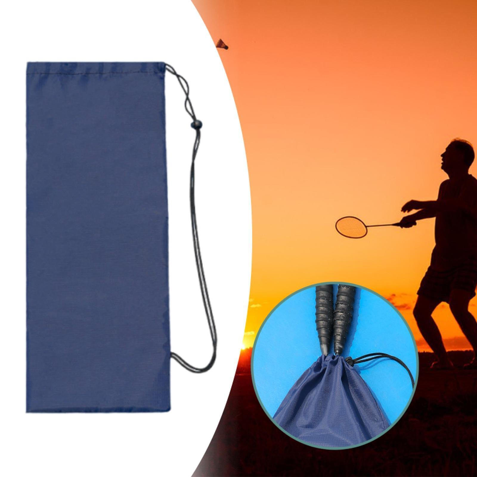 

Сумка для бадминтонной ракетки Пылезащитный чехол Портативный наплечный органайзер Защитный чехол для Dark Blue 63cmx23cm