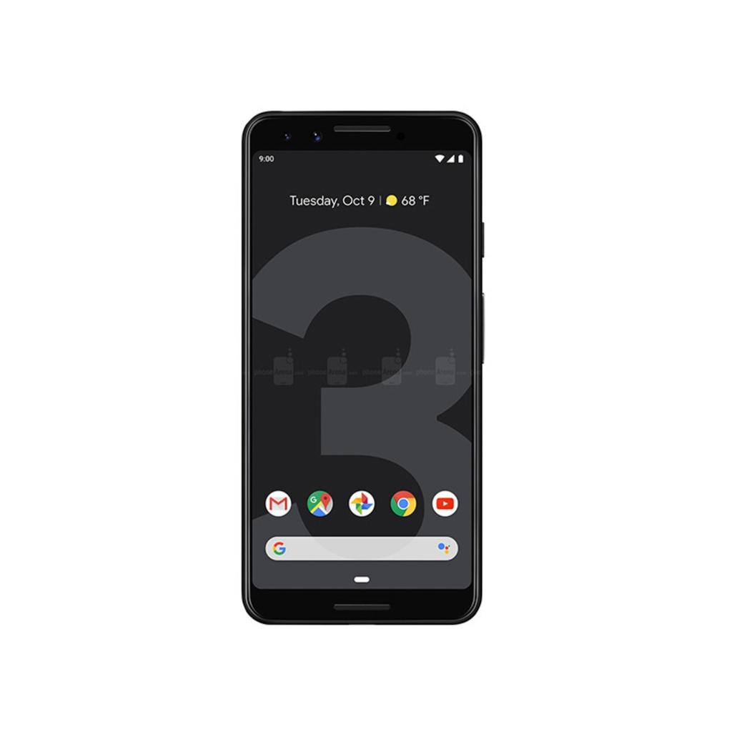 Zrenovovaný Google Pixel 3 Originální 4GB RAM 64/128GB ROM 12MP Odemčený Smartphone