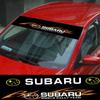 Car Front Windshield Reflective Stickers Window Decal Decoration for Subaru WRX STI Forester Impreza Legacy Outback BRZ XV 2025 X4