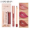Matte Waterproof Lipstick, Gloss, and Lip Liner Set - Non-stick, Non-fading