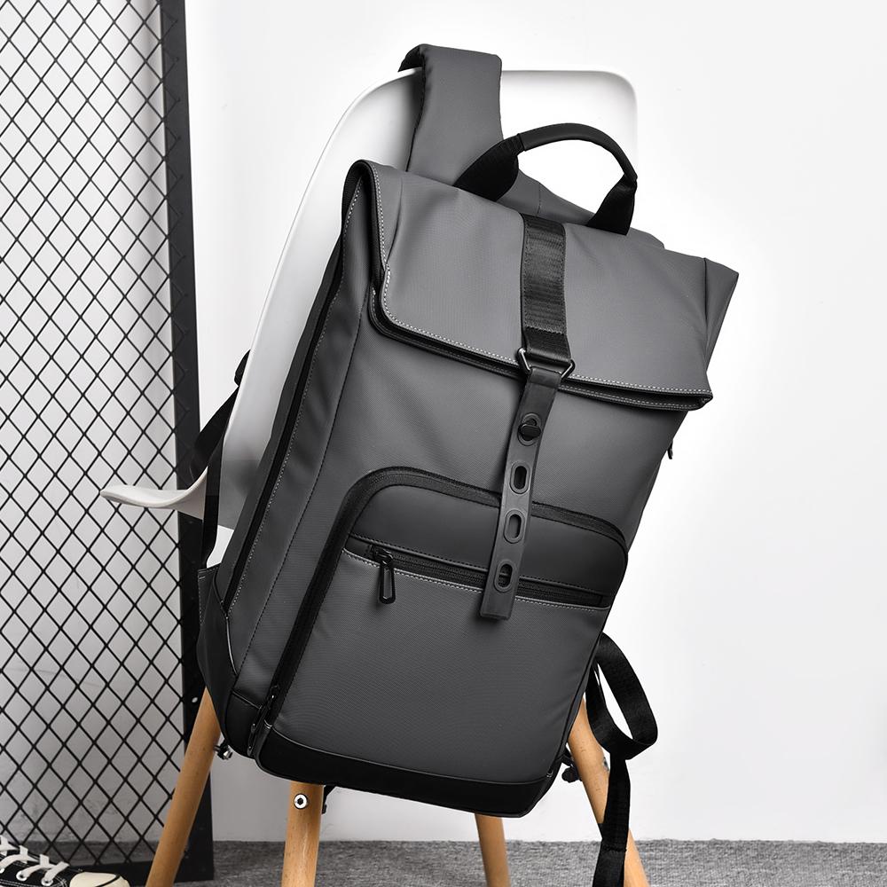New minimalist backpack for men, casual travel bag, computer backpack, lightweight college student backpack