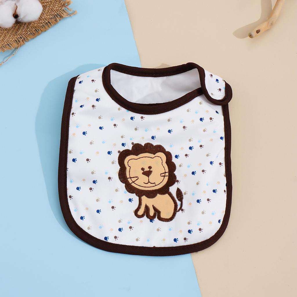 Baby Girl Boy Feeding Bibs Waterproof Apron Cartoon Towel Kids Toddler Dinner baberos Bandanas Burp Cloths
