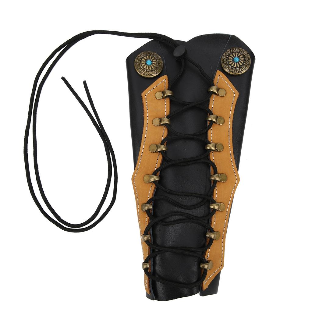 Cowhide Archery Arm Guard Outdoor Arm Protection Archery Arm Guard Accessories