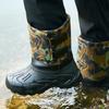 Work Boots for Men Waterproof  Spring New Non-slip Fishing Boots Comfortable Farm Men Boots Winter Plus Cotton Rain Boots
