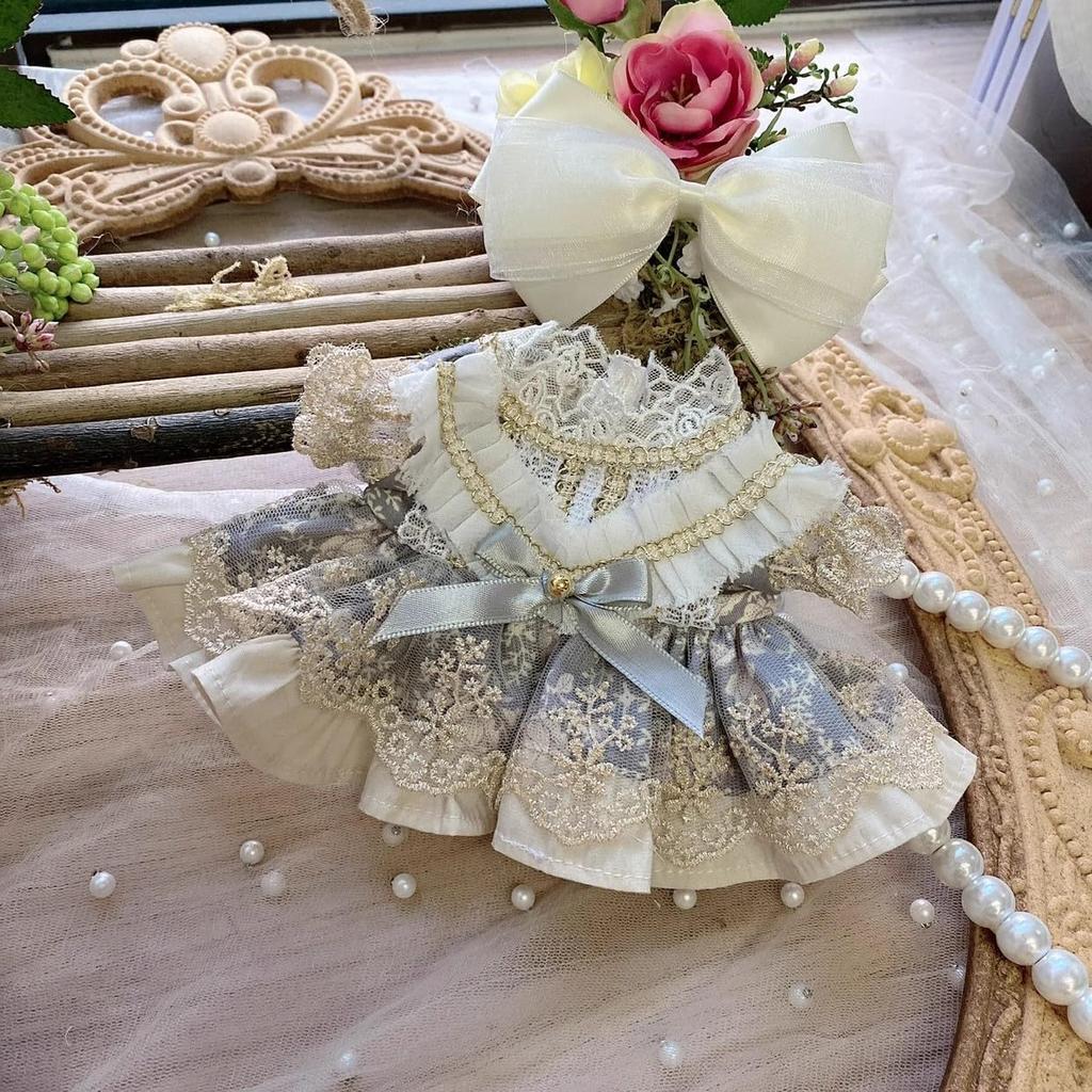 HAMRETHYPPZ Plush Toy Clothes, Plush Toy Clothes, Cotton Doll Clothes, Cute Princess Skirt, Lady Skirt Applicable S SS M 10 CM 15 CM 20 CM 40 CM