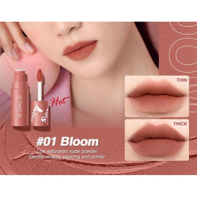 O.TWO.O - Velvet Matte Lip & Cheek Mud (1-5)