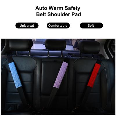 Seat Belt Cover Practical Fastener Tape Wear-resistant Fine Stitching Car Vehicle Accessories