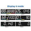 Obd2 Electronic Folding Screen Hud Speed Rpm Low Voltage Warning With Ambient Backlight