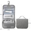 Foldable Waterproof Travel Wash Bag with Wet/Dry Separation and Wall-Hanging Design