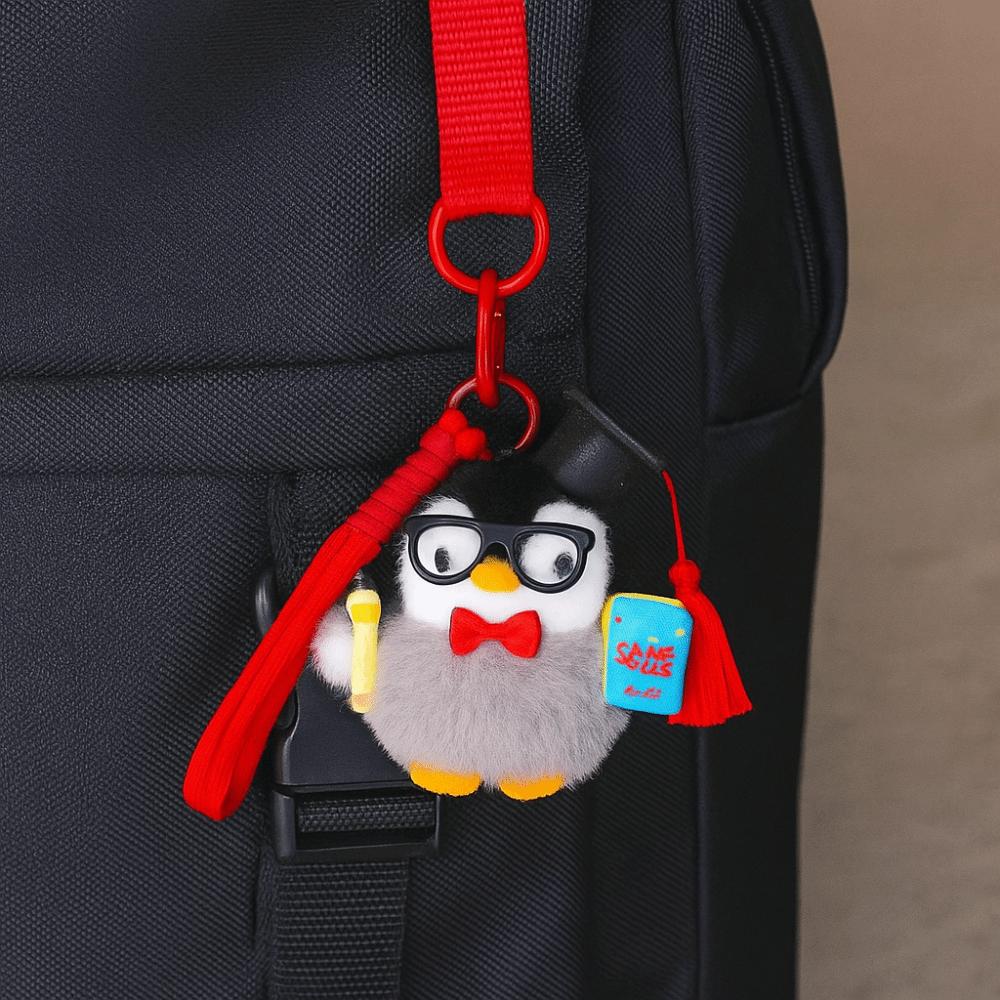 Collection Mini Penguin Plushie Doll PP Cotton Penguin Stuffed Toy Keychain Couple's Presents