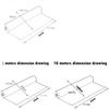 PVC 3D Brick Stone Wallpaper Waterproof Vintage Style Peel and Stick Wall Sticker Removable Self-adhesive Background Wallpaper