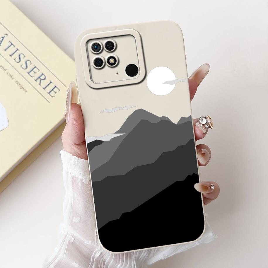 For Xiaomi Redmi 10C Case Popular Flower Camera Protection Funda Soft Silicone Phone Case For Redmi 10 Power Cover Redmi10C Capa