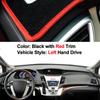 Car Inner Auto Dashboard Cover Dashmat Carpet Dash Mat Cushion Cape 2 Layers For Honda Odyssey 2009 2010 2011 2012 2013 2014