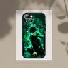 Anime B-Blau L-Lock Handyhülle Für Apple iPhone 15,14,13,12,11,XS,XR,X,8,7,Pro,Max,Plus,mini Silikon Schwarze Hülle